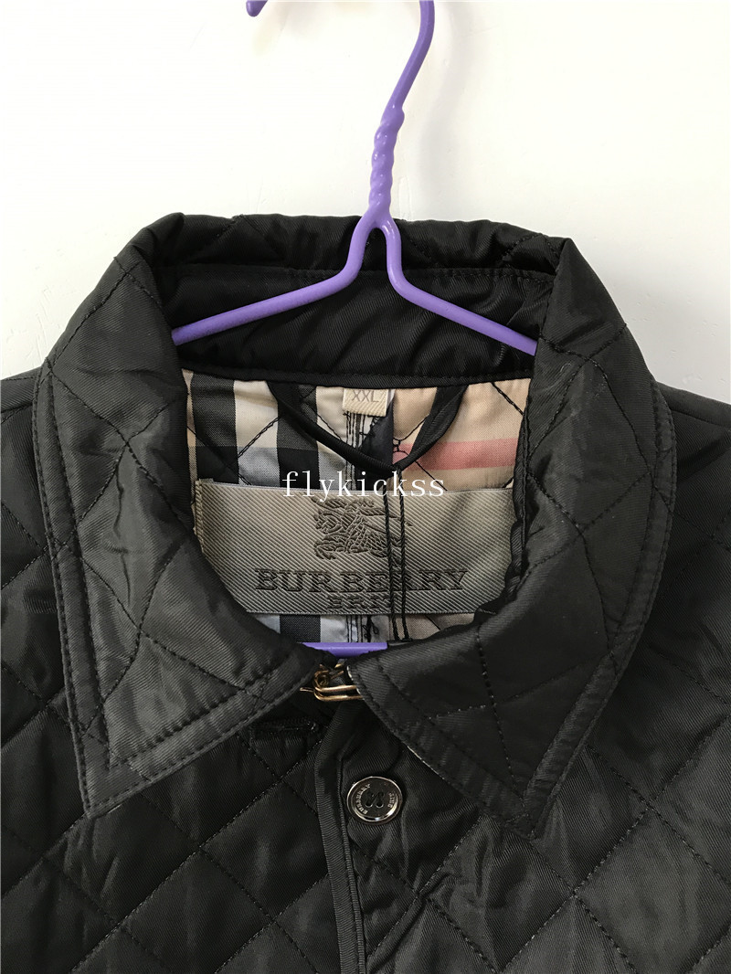 Burberry Winter Coats Women Black Ladies Jackets Overcoats